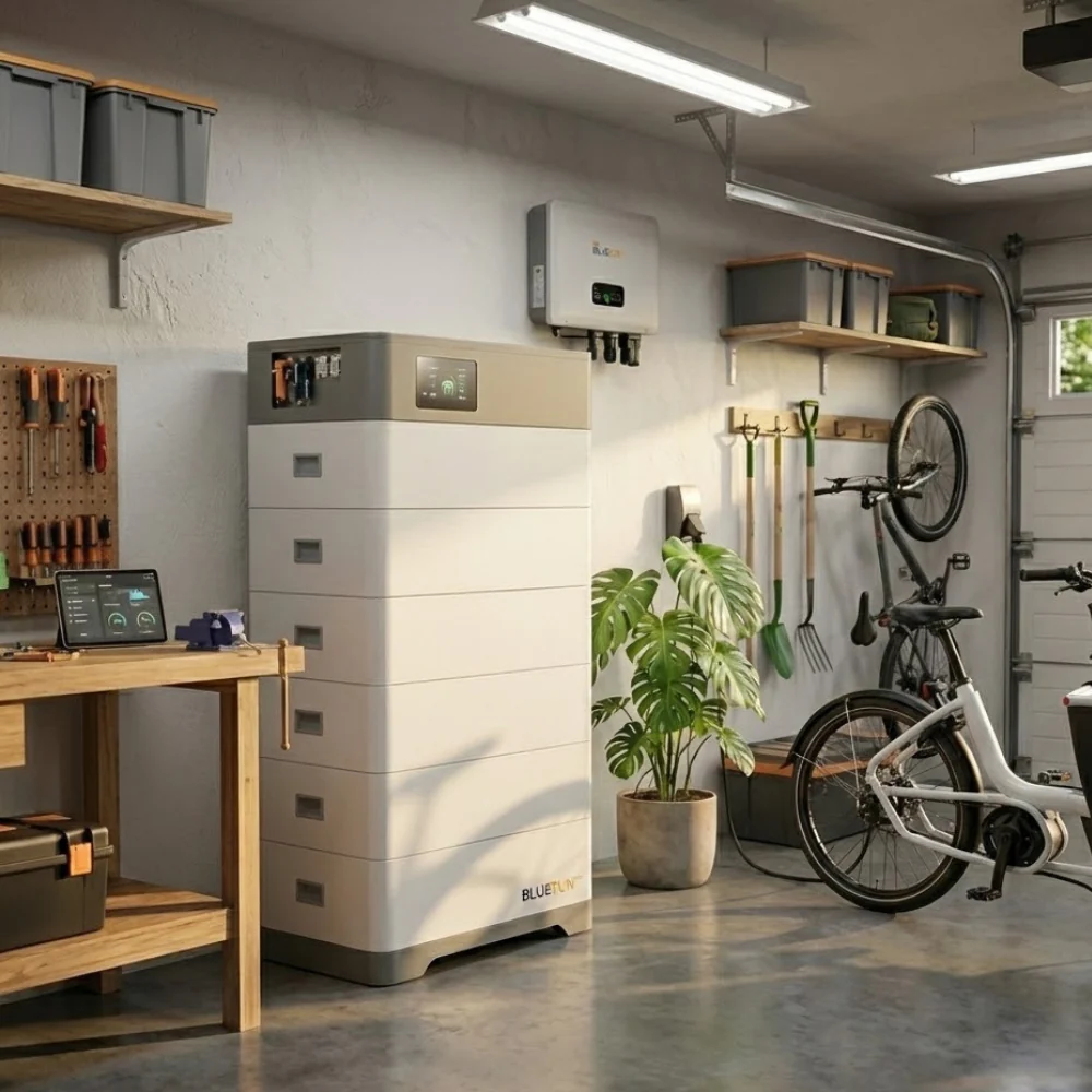 Bluesun Thuisbatterij - In garage