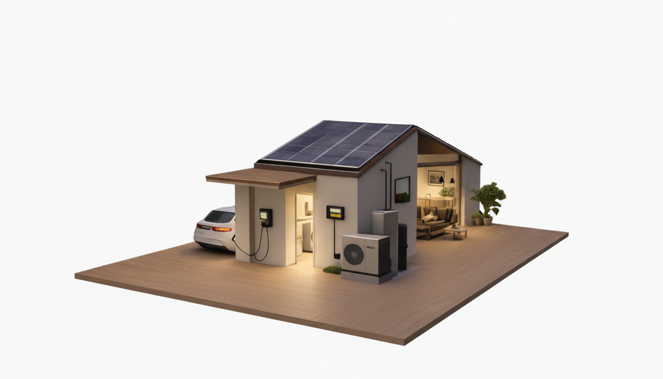 Duurzame energie-installaties voor woningen