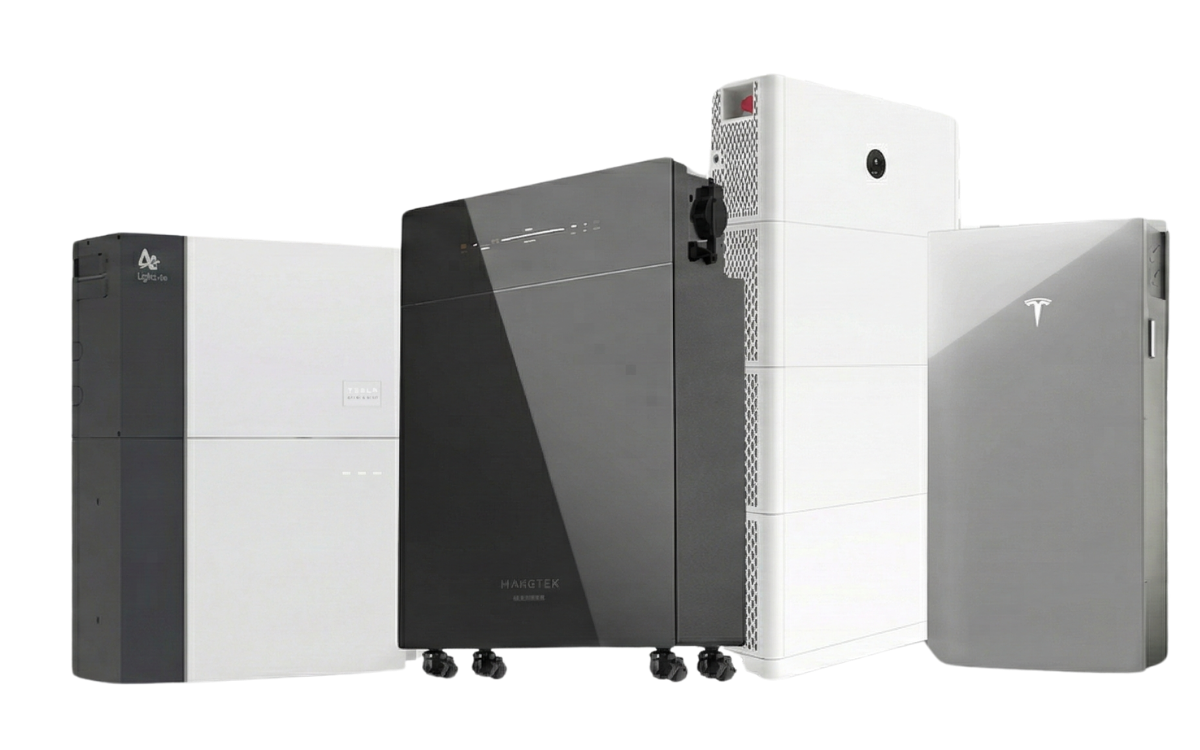 Thuisbatterijen van verschillende merken